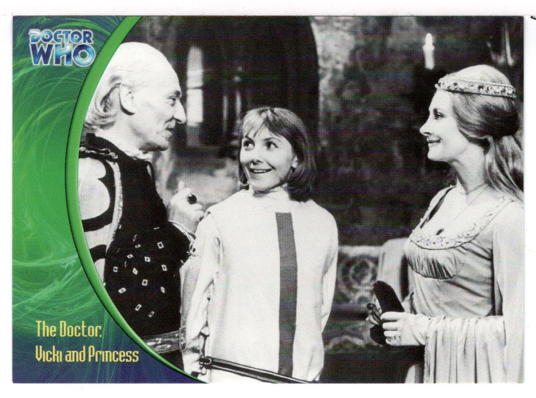 The Doctor, Vicki and Princess (Trading Card) Doctor Who - The Definitive Collection - Series Three - 2002 Strictly Ink # 52 - Mint