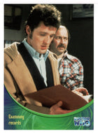 Examining Records (Trading Card) Doctor Who - The Definitive Collection - Series Three - 2002 Strictly Ink # 58 - Mint