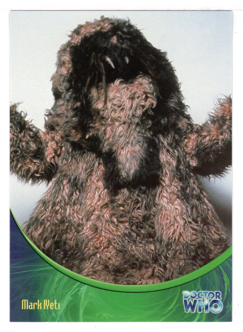 Mark I Yeti (Trading Card) Doctor Who - The Definitive Collection - Series Three - 2002 Strictly Ink # 86 - Mint