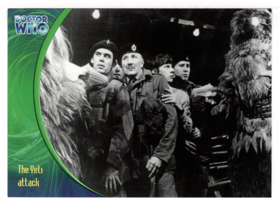 The Yeti Attack (Trading Card) Doctor Who - The Definitive Collection - Series Three - 2002 Strictly Ink # 88 - Mint