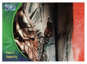 Flame of Singularity (Trading Card) Doctor Who - The Definitive Collection - Series Three - 2002 Strictly Ink # 89 - Mint