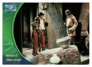 Interior of Solon's Citadel (Trading Card) Doctor Who - The Definitive Collection - Series Three - 2002 Strictly Ink # 98 - Mint
