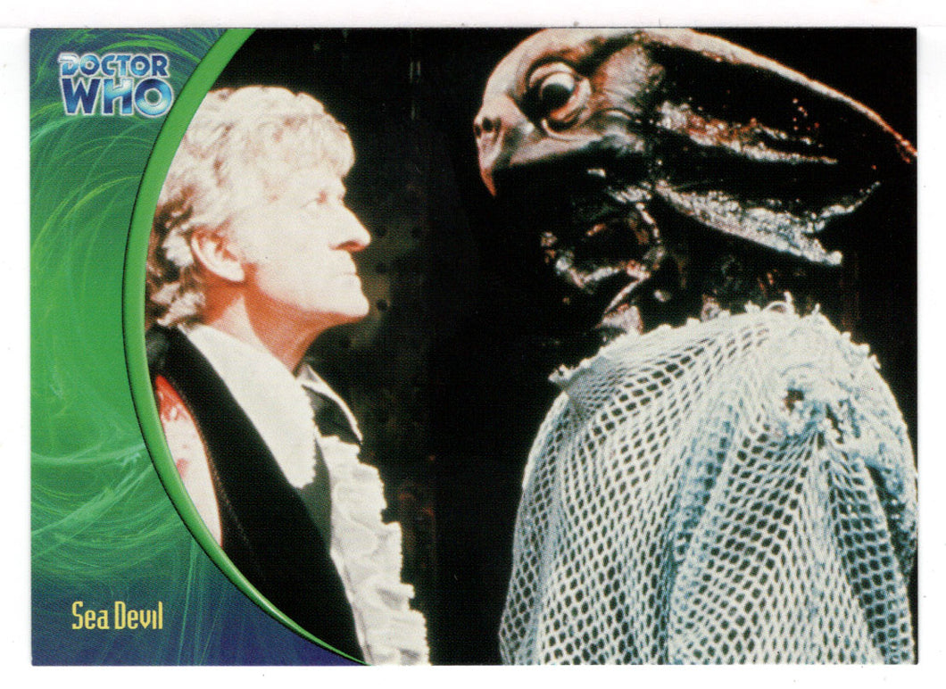 Sea Devil (Trading Card) Doctor Who - The Definitive Collection - Series Three - 2002 Strictly Ink # 103 - Mint