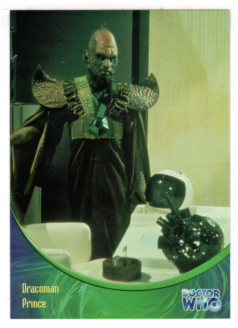 Draconian Prince Special Make-Up (Trading Card) Doctor Who - The Definitive Collection - Series Three - 2002 Strictly Ink # 105 - Mint