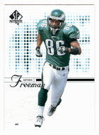 Antonio Freeman - Philadelphia Eagles (NFL Football Card) 2002 Upper Deck SP Authentic # 14 Mint