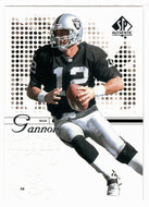 Rich Gannon - Oakland Raiders (NFL Football Card) 2002 Upper Deck SP Authentic # 16 Mint