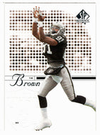 Tim Brown - Oakland Raiders (NFL Football Card) 2002 Upper Deck SP Authentic # 17 Mint