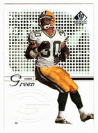 Ahman Green - Green Bay Packers (NFL Football Card) 2002 Upper Deck SP Authentic # 25 Mint