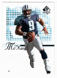 Steve McNair - Tennessee Titans (NFL Football Card) 2002 Upper Deck SP Authentic # 51 Mint