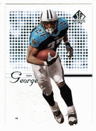 Eddie George - Tennessee Titans (NFL Football Card) 2002 Upper Deck SP Authentic # 52 Mint