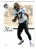 Joe Horn - New Orleans Saints (NFL Football Card) 2002 Upper Deck SP Authentic # 55 Mint
