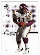 Daunte Culpepper - Minnesota Vikings (NFL Football Card) 2002 Upper Deck SP Authentic # 75 Mint