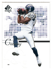 Curtis Conway - San Diego Chargers (NFL Football Card) 2002 Upper Deck SP Authentic # 79 Mint