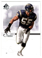 Junior Seau - San Diego Chargers (NFL Football Card) 2002 Upper Deck SP Authentic # 80 Mint