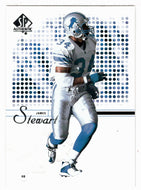 James Stewart - Detroit Lions (NFL Football Card) 2002 Upper Deck SP Authentic # 85 Mint