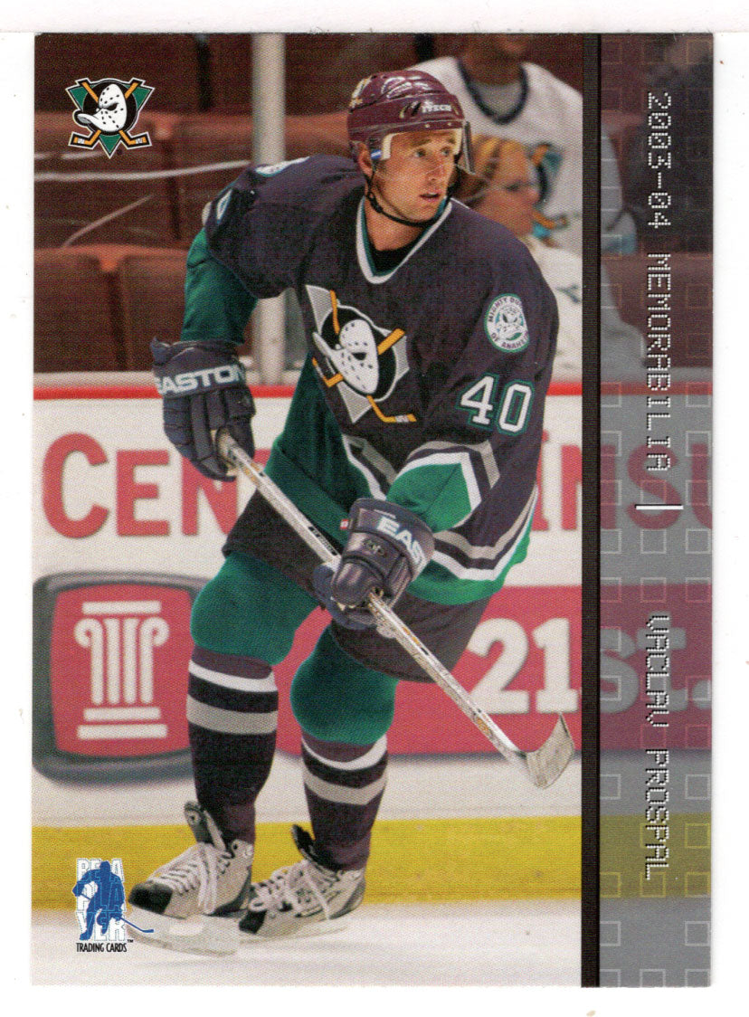 Vaclav Prospal - Anaheim Ducks (NHL Hockey Card) 2003-04 Be A Player In The Game Memorabilia # 96 Mint