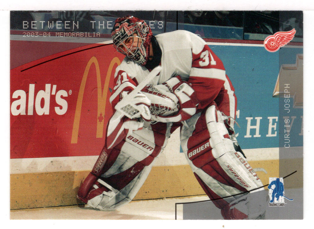 Curtis Joseph - Detroit Red Wings (NHL Hockey Card) 2003-04 Be A Player In The Game Memorabilia # 111 Mint