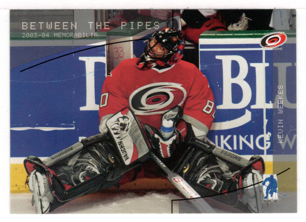 Kevin Weekes - Carolina Hurricanes (NHL Hockey Card) 2003-04 Be A Player In The Game Memorabilia # 132 Mint