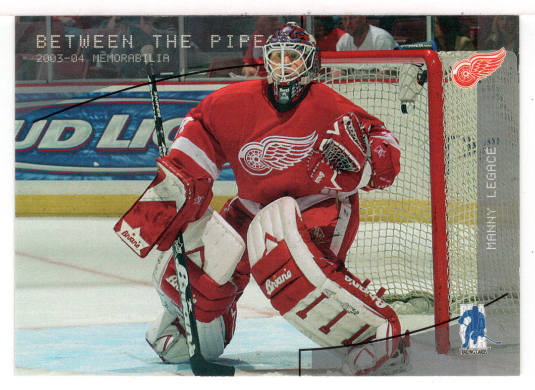 Manny Legace - Detroit Red Wings (NHL Hockey Card) 2003-04 Be A Player In The Game Memorabilia # 134 Mint