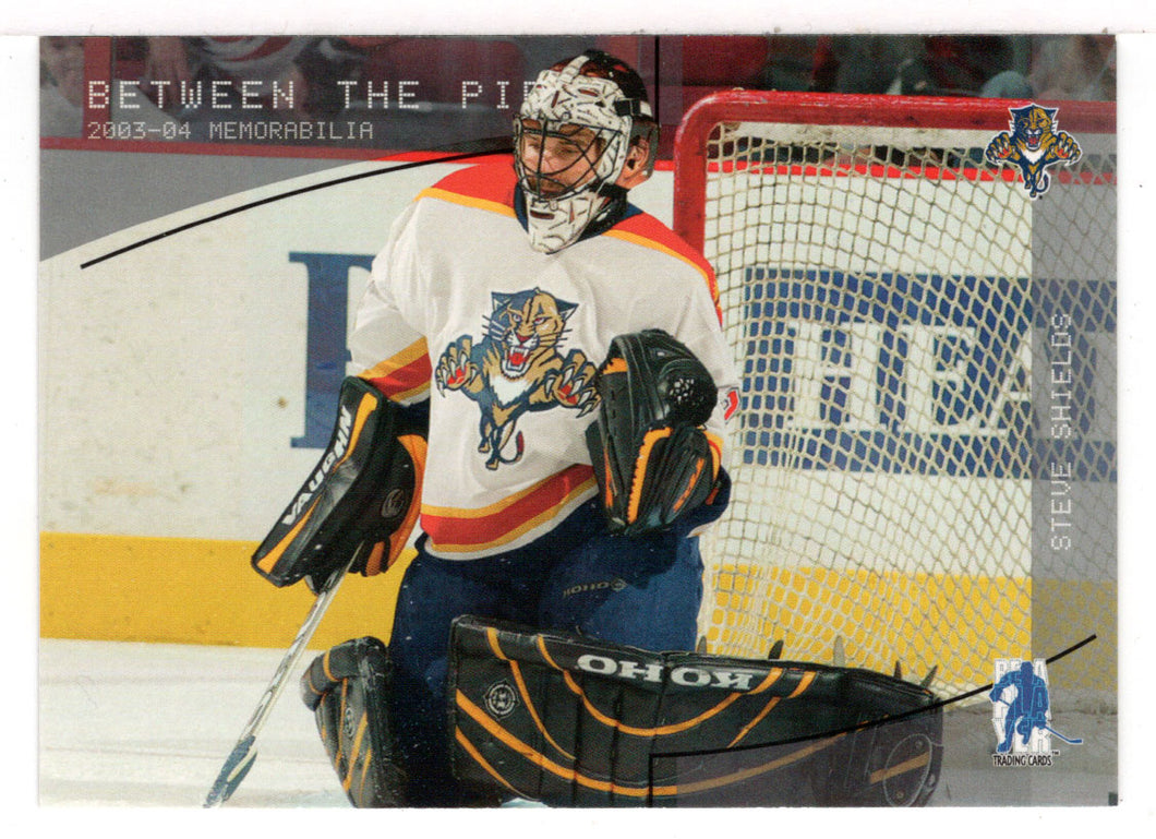 Steve Shields - Boston Bruins (NHL Hockey Card) 2003-04 Be A Player In The Game Memorabilia # 165 Mint