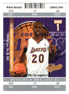 Gary Payton - Los Angeles Lakers (NBA Basketball Card) 2003-04 Fleer Authentix # 11 Mint