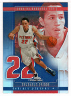 Tayshaun Prince - Detroit Pistons (NBA Basketball Card) 2003-04 Fleer Showcase # 56 Mint