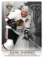 Alexei Zhamnov - Chicago Blackhawks (NHL Hockey Card) 2003-04 Pacific Private Stock Titanium # 27 Mint
