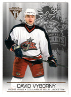 David Vyborny - Columbus Blue Jackets (NHL Hockey Card) 2003-04 Pacific Private Stock Titanium # 32 Mint