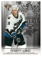 Robert Lang - Washington Capitals (NHL Hockey Card) 2003-04 Pacific Private Stock Titanium # 100 Mint