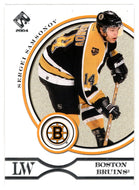 Sergei Samsonov - Boston Bruins (NHL Hockey Card) 2003-04 Pacific Private Stock Reserve Retail # 11 Mint