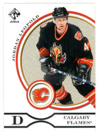 Jordan Leopold - Calgary Flames (NHL Hockey Card) 2003-04 Pacific Private Stock Reserve Retail # 17 Mint