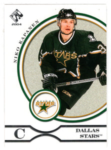 Niko Kapanen - Dallas Stars (NHL Hockey Card) 2003-04 Pacific Private Stock Reserve Retail # 29 Mint