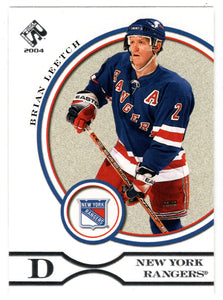 Brian Leetch - New York Rangers (NHL Hockey Card) 2003-04 Pacific Private Stock Reserve Retail # 70 Mint