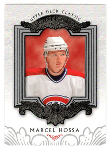 Marcel Hossa - Montreal Canadiens (NHL Hockey Card) 2003-04 Upper Deck Classic Portraits # 51 Mint