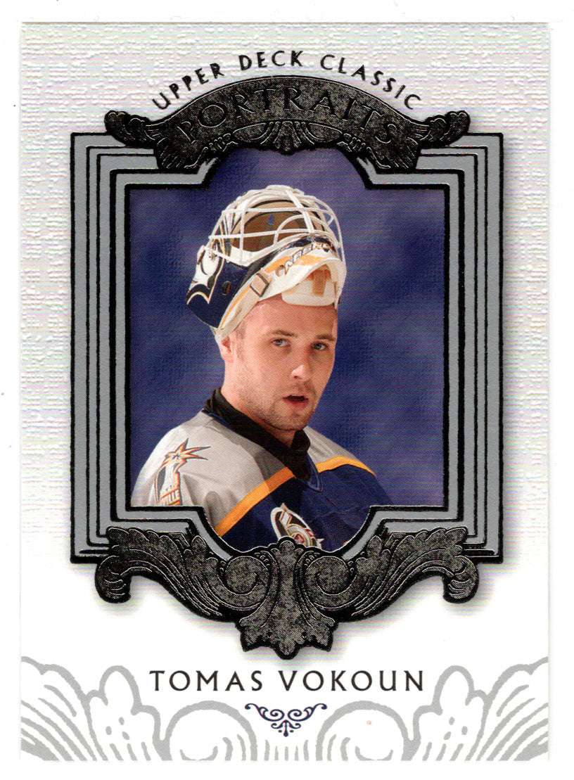 Tomas Vokoun - Nashville Predators (NHL Hockey Card) 2003-04 Upper Deck Classic Portraits # 55 Mint