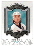 Mike Ricci - San Jose Sharks (NHL Hockey Card) 2003-04 Upper Deck Classic Portraits # 80 Mint