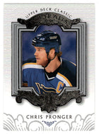 Chris Pronger - St. Louis Blues (NHL Hockey Card) 2003-04 Upper Deck Classic Portraits # 85 Mint