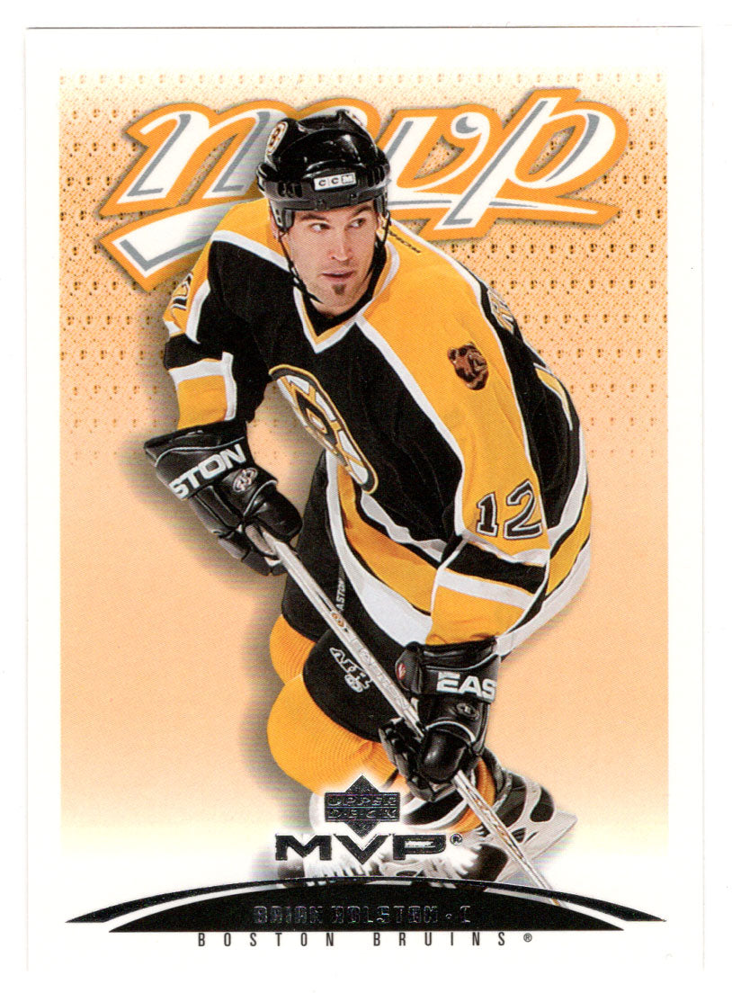 Brian Rolston - Boston Bruins (NHL Hockey Card) 2003-04 Upper Deck MVP # 34 Mint