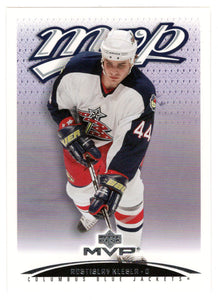 Rostislav Klesla - Columbus Blue Jackets (NHL Hockey Card) 2003-04 Upper Deck MVP # 123 Mint