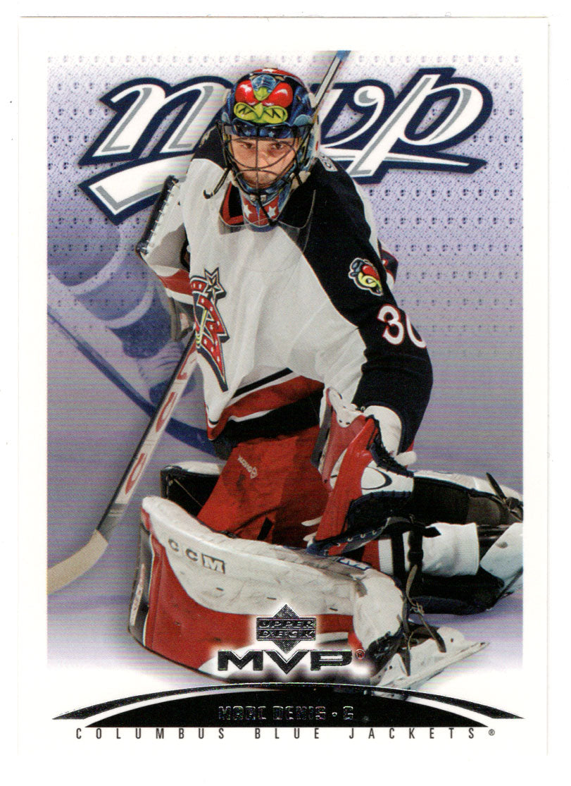 Marc Denis - Columbus Blue Jackets (NHL Hockey Card) 2003-04 Upper Deck MVP # 125 Mint