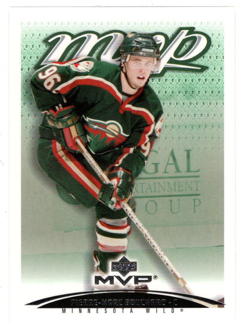 P-M Bouchard - Minnesota Wild (NHL Hockey Card) 2003-04 Upper Deck MVP # 214 Mint