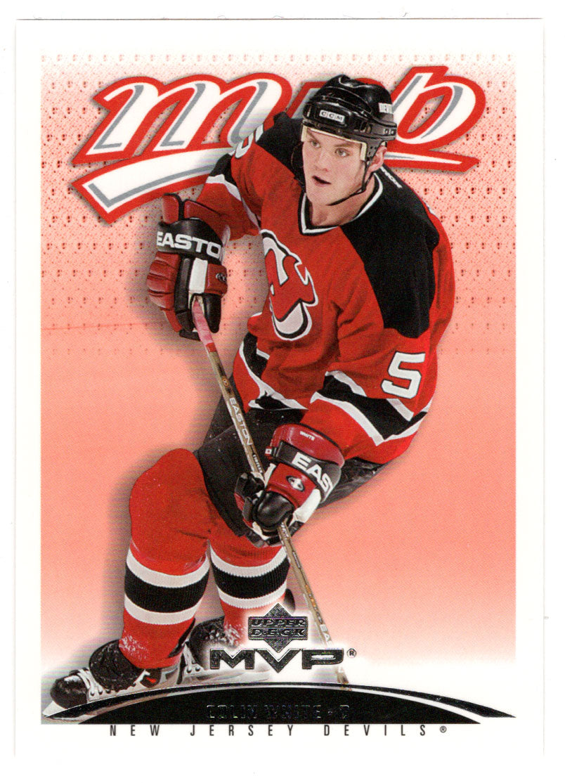 Colin White - New Jersey Devils (NHL Hockey Card) 2003-04 Upper Deck MVP # 258 Mint