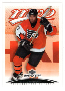 Donald Brashear - Philadelphia Flyers (NHL Hockey Card) 2003-04 Upper Deck MVP # 315 Mint