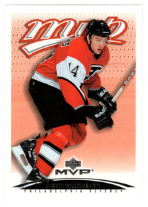 Justin Williams - Philadelphia Flyers (NHL Hockey Card) 2003-04 Upper Deck MVP # 316 Mint