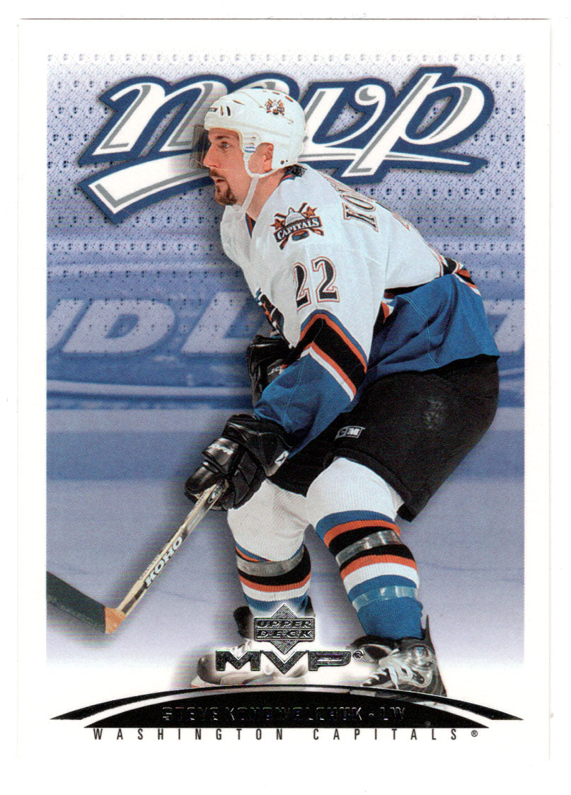 Steve Konowalchuk - Washington Capitals (NHL Hockey Card) 2003-04 Upper Deck MVP # 432 Mint