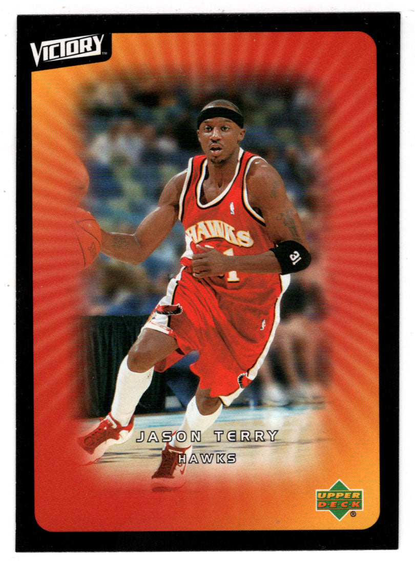 Jason Terry Atlanta Hawks (NBA Basketball Card) 2003-04 Upper Deck  Victory Mint
