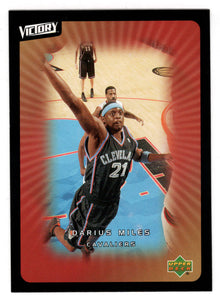 Darius Miles - Cleveland Cavaliers (NBA Basketball Card) 2003-04 Upper Deck Victory # 15 Mint