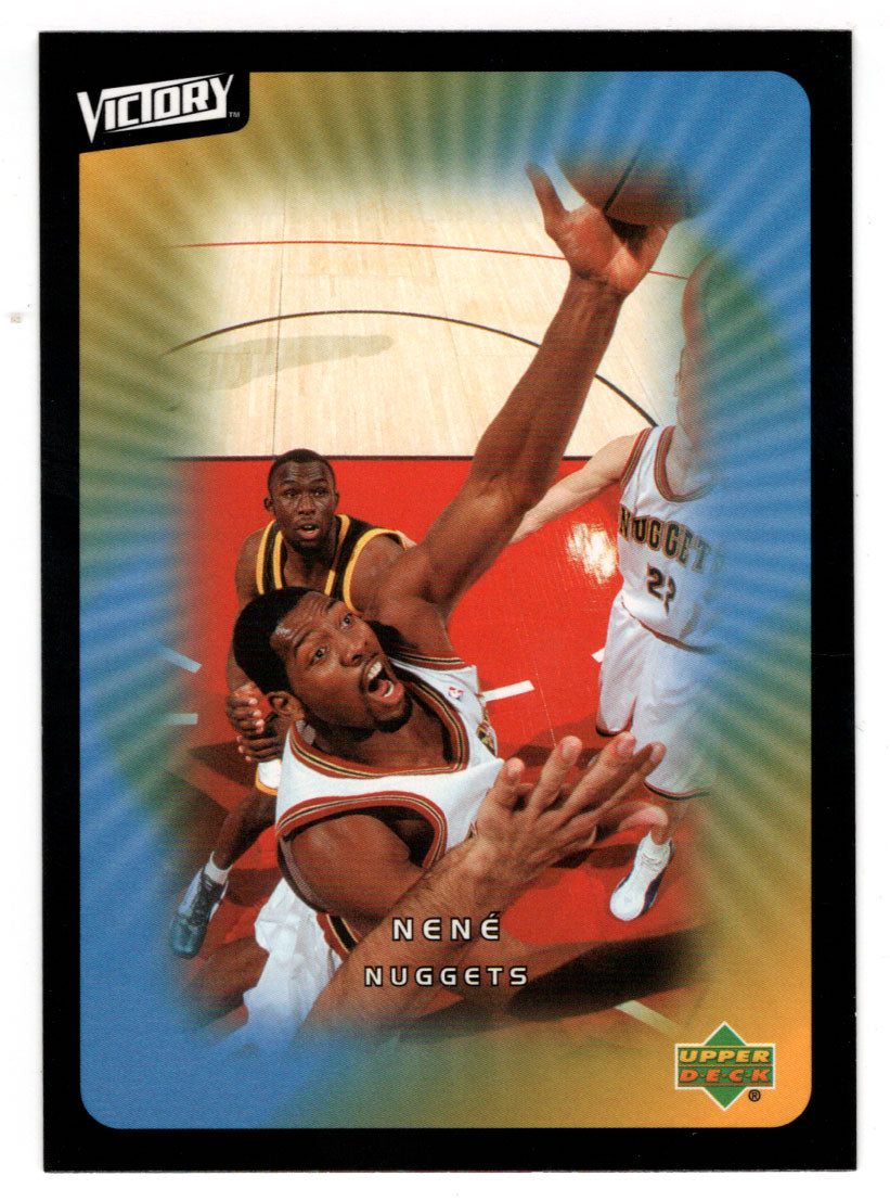 Nene Hilario - Denver Nuggets (NBA Basketball Card) 2003-04 Upper Deck Victory # 23 Mint