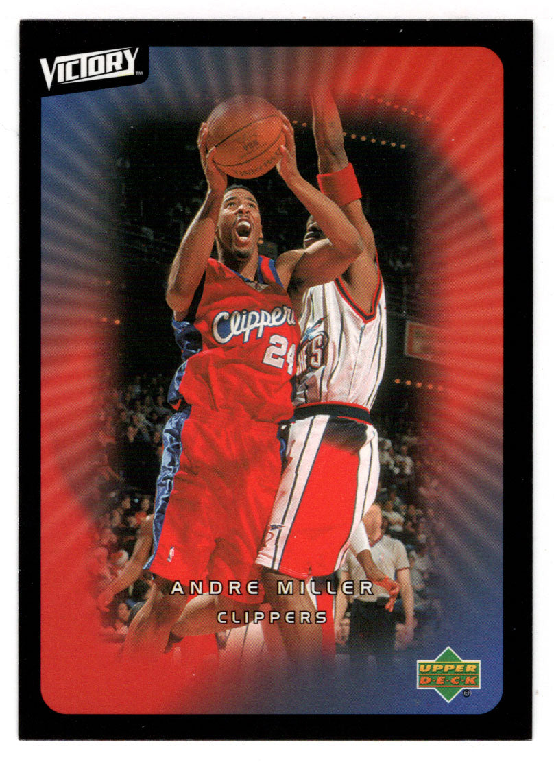 Andre Miller - Los Angeles Clippers (NBA Basketball Card) 2003-04 Upper Deck Victory # 39 Mint