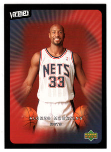 Alonzo Mourning - New Jersey Nets (NBA Basketball Card) 2003-04 Upper Deck Victory # 48 Mint